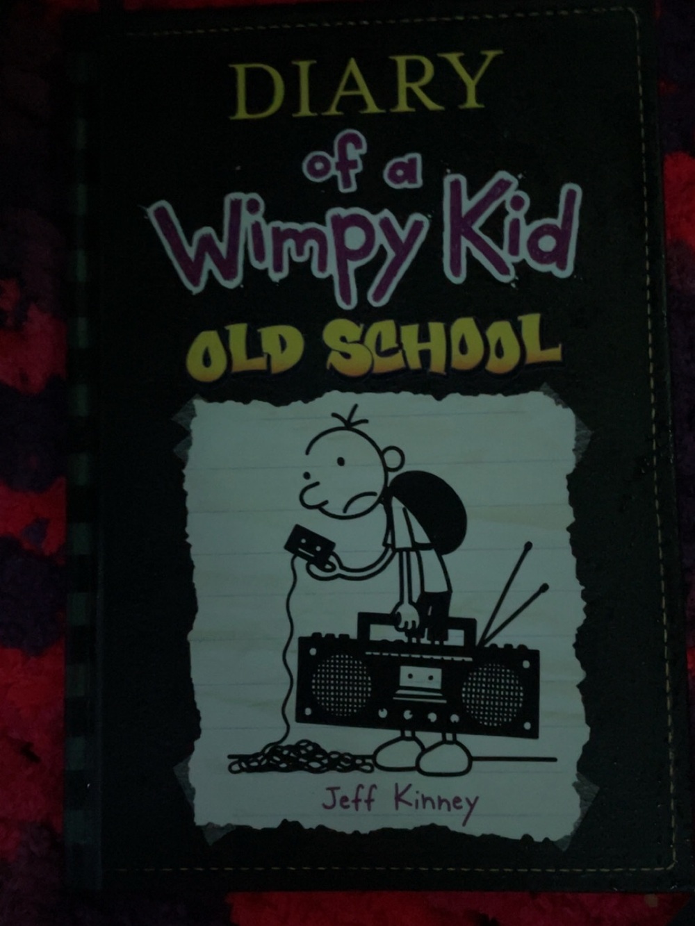 Diary of a Wimpy Kid Old School Kids Journal - Black